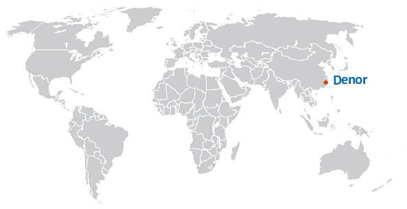 Denor-Location-in-China